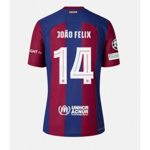 Barcelona Joao Felix #14 Koszulka Podstawowych 2023-24 Krótki Rękaw